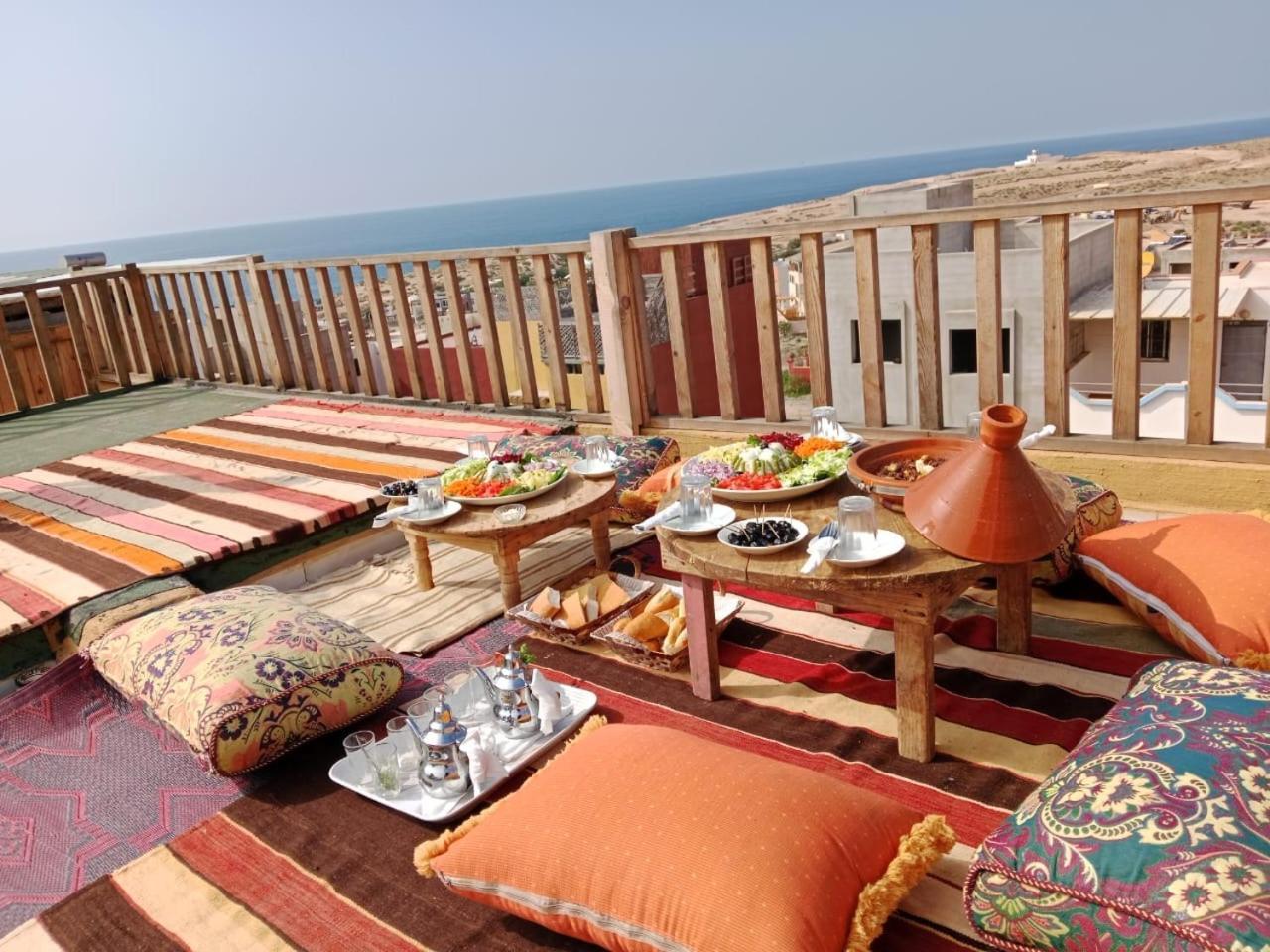 Ocean Waves Guest House Imsouane Exterior photo